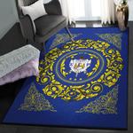 art deco rug sigma gamma rho fraternity rug