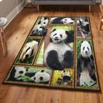 bamboo panda carpets for living room panda rug