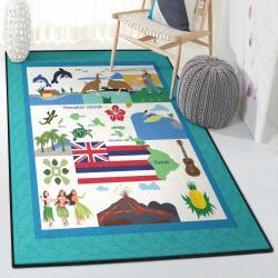 Beach Cool Rugs, Hawaiian Rug