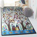 bird kitchen rugs bird garden rug