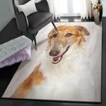 borzoi non shedding area rug borzoi gs cl rug