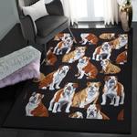 bulldog dog modern rugs bulldog rug