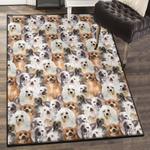 chinese crested dog breed modern rugs chinese crested rug