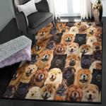 chow chow non shedding area rug you will have a bunch of chow chows gs cl rug