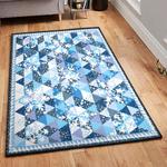 christmas gift outdoor carpet snowflake rug
