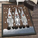 christmas non shedding area rug christmas gnomes rug