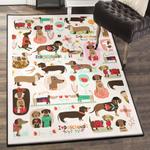 dachshund modern area rugs dachshund rug
