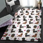 dachshund puppies living room rugs dachshund heart rug
