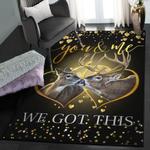 deer large living room rugs deer buck and doe you and me rug