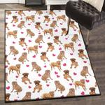 dogue de bordeaux mom area rugs valentines day dogue de bordeaux heart gs cl rug