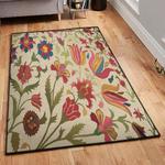 flower garden washable rugs flower rug