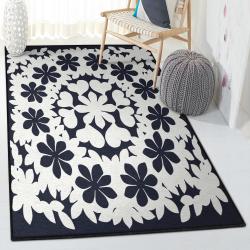 Flower Indoor Outdoor Carpet, Hawaiian Flower Rug