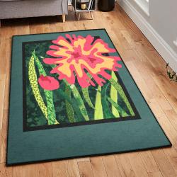 Flower Indoor Outdoor Rugs, Flower Rug