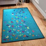 flowers kitchen rugs color butterfly gs rug