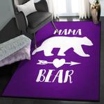 giant bear dining room rug mama bear purple gs cl rug