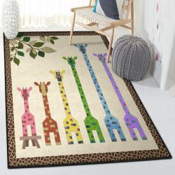 Giraffe Indoor Outdoor Carpet, Giraffe Rug
