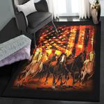 horse washable area rugs horse usa gs cl rug