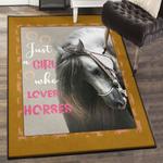 horsing large living room rugs horse just a girl who loves horses rug