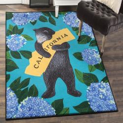 Hydrangea Carpets For Living Room, Hydrangea California Bear GS CL Rug