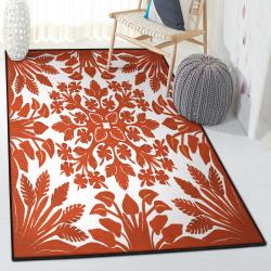 Island Carpets For Living Room, Hawaiian Flower Rug