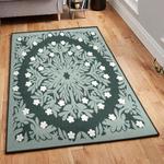 island washable rugs hawaiian flower rug