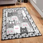 kitten modern area rugs gray cat gs cl rug