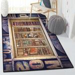 library worker kitchen rugs librarian wood art gs cl rug