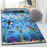 ocean life indoor outdoor rugs ocean rug