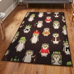 owl art modern rugs owl rug