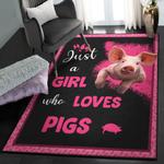 pig area rugs for living room girl loves pig rug