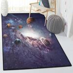 planets non shedding area rug 3d space rug