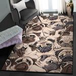 pug puppy indoor outdoor rugs pug rug