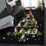puppy dining room rug bernese mountain dog rug