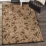 raccoon modern rugs raccoon rug