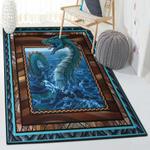 save the water large area rugs water dragon rug