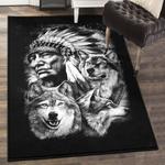 scary cool rugs wolf rug