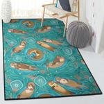 sea otter area rugs otter rug