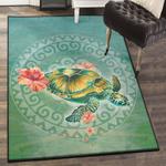 sea turtle swimming living room rugs hawaii circle turtle rug