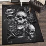 skeleton area rugs skull rug