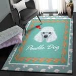 tiny poodle indoor outdoor rugs poodles dog gs cl rug