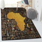 travel lover kitchen rugs africa map rug