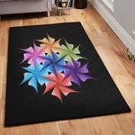 washable rugs twisted log cabin rug