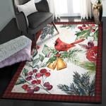 xmas decoration washable area rugs christmas cardinal rug