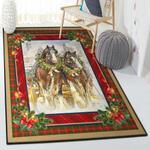 xmas indoor outdoor carpet horse christmas rug