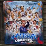 2022 kansas university basketball blanket jayhawks ku champion quilt 0