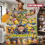 23830 personalized minions the rise of gru blanket 0