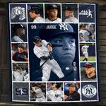 aaron judge baseball lovers quilt blanket 0