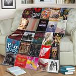 aerosmith band album covers fleece blanket 0