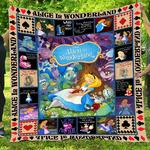 alice in wonderland movies lovers quilt blanket 0