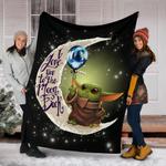 baby yoda premium blanket 0